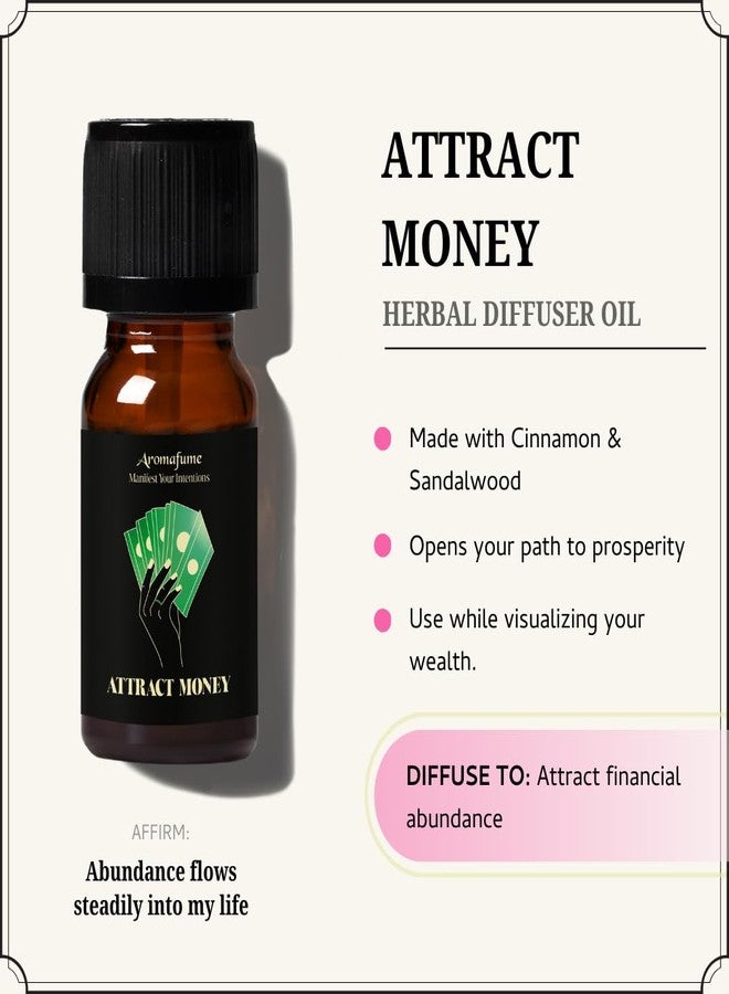 Aromafume Attract Money, Success & Prosperity, Better Business Herbal Oil Diffuser Blends by Aromafume | 3 x 10ml/0.33 fl oz| Aromatherapy Oils for Manifestation & Mindfulness | Non-Toxic, Vegan, Cruelty-Free - Image 5